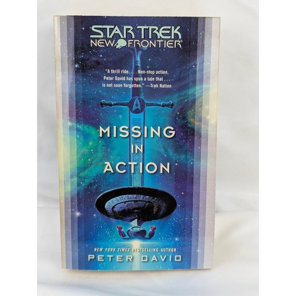 Pocket Books Star Trek Book Missing In Action New Frontier David